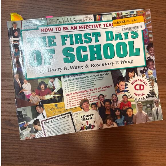 The First Days of School by Harry K. Wong – Lot of 2 Teaching Books - Picture 2 of 5